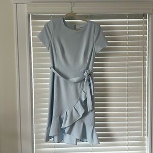 Calvin Klein Size 8 blue cocktail dress